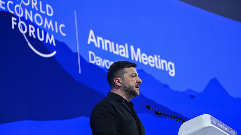 Кошкович заявил, что выступление Зеленского в Давосе показало его панику