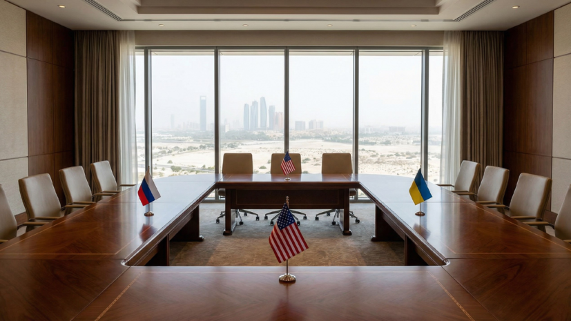 Зеленский: делегации России, Украины и США обсудят Донбасс в Абу-Даби