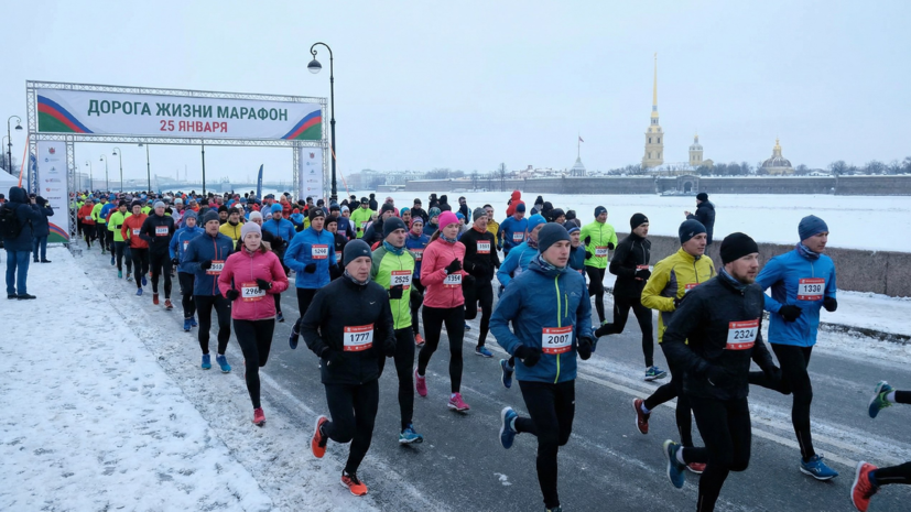 В Петербурге марафон «Дорога жизни» состоится 25 января
