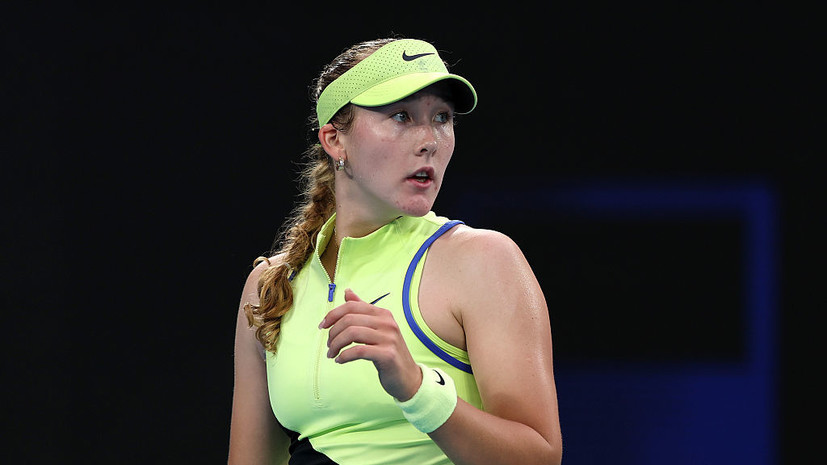 Андреева вышла в четвёртый круг Australian Open, где сыграет с украинкой Свитолиной