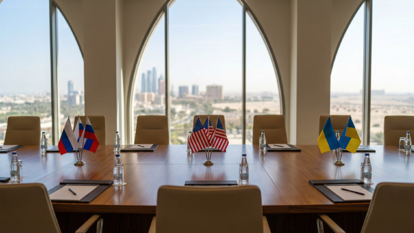 Песков не подтвердил, что в ОАЭ сейчас проходят встречи России, США и Украины