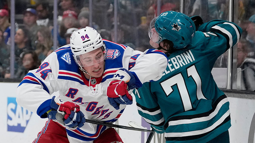 «Рейнджерс» уступил «Сан-Хосе» и потерпел восьмое поражение в последних девяти играх