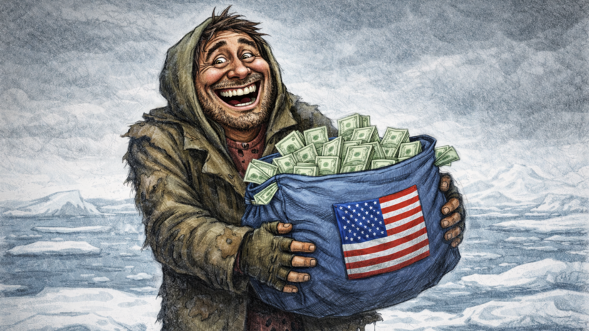 Бездомный в Гренландии согласился стать американцем за $1 млн