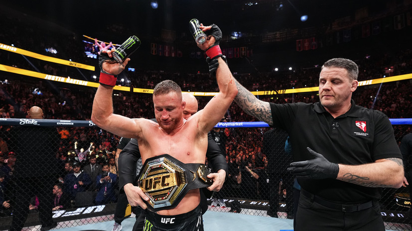 Гэтжи победил Пимблетта и стал временным чемпионом UFC