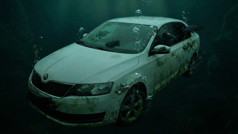 В Дагестане прохожие спасли женщину и ребёнка из упавшей в канал машины