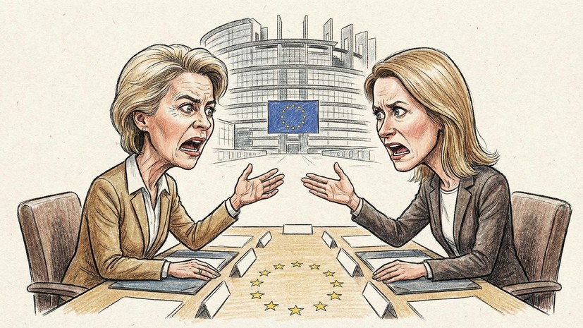 Politico: Урсула фон дер Ляйен находится в плохих отношениях с Каллас