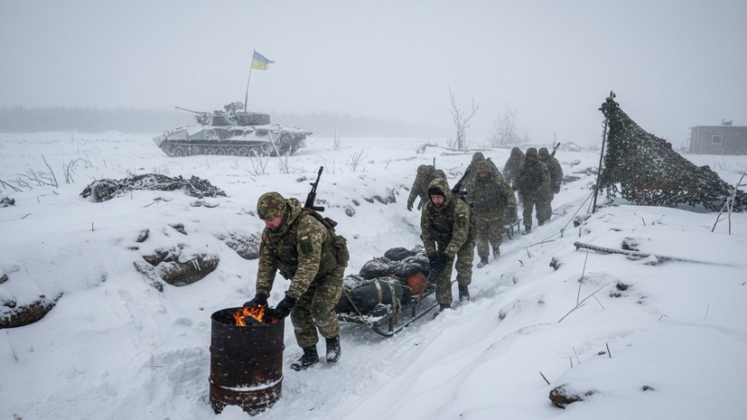 NYT: ВСУ испытывают трудности на фронте из-за морозов и снега