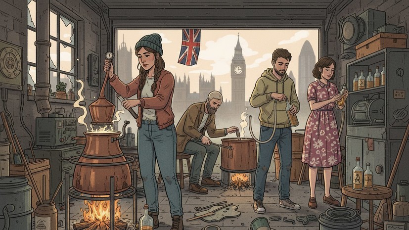 Telegraph: жителям Британии для выживания необходимо научиться варить самогон