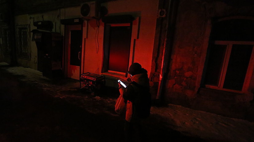 В части Одессы пропало электричество