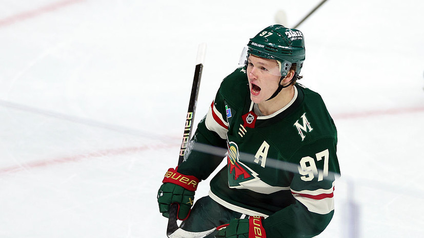 Капризов признан первой звездой недели в НХЛ, Кучеров — второй