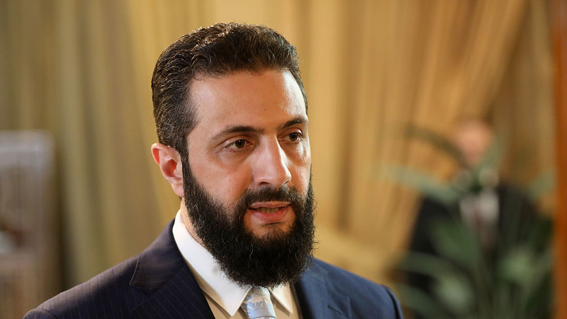 Syria TV: глава Сирии аш-Шараа в среду посетит Москву для встречи с Путиным