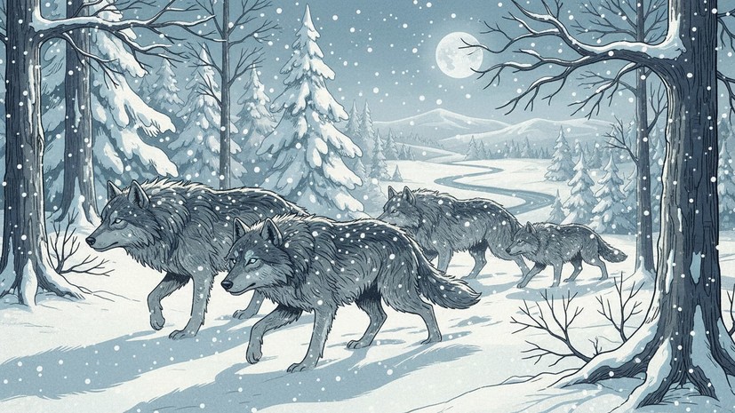 Сохранять спокойствие: эксперты по выживанию рассказали, как спастись при встрече с волком