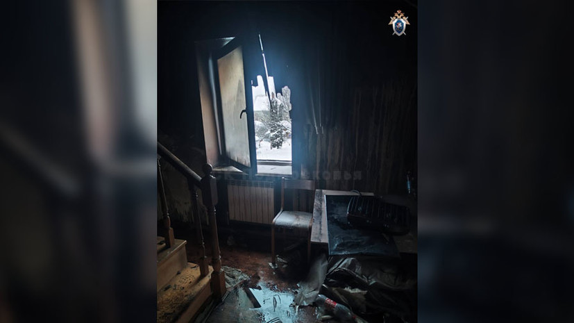 МЧС: загоревшийся в Балашихе частный дом не был зарегистрирован как гостиница