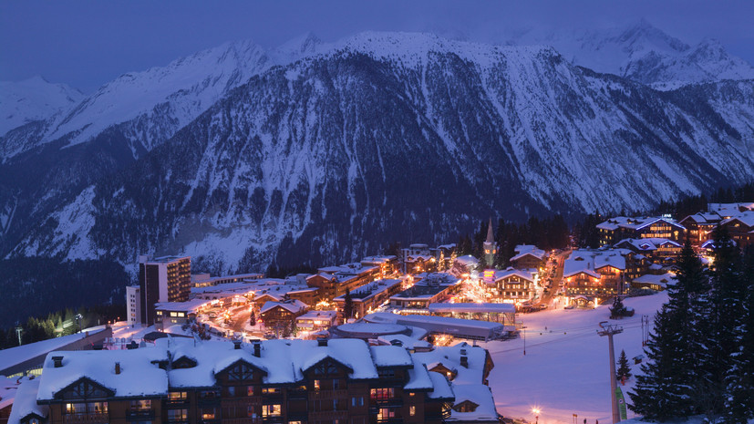 BFMTV: в Куршавеле загорелся пятизвёздочный отель