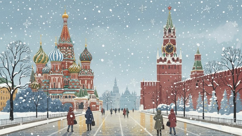 Синоптик Позднякова: в пятницу, 30 января, снегопады в Москве пойдут на убыль