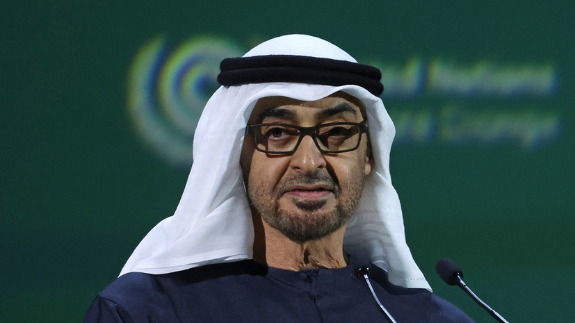 Президент ОАЭ Мухаммед бен Зейд Аль Нахайян прибыл с визитом в Москву