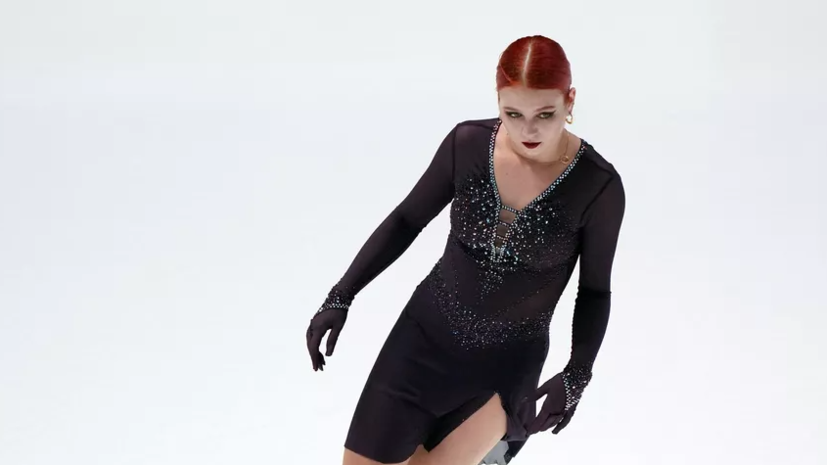 Трусова: не очень получается совмещать подготовку к турниру и «Ледниковому периоду»