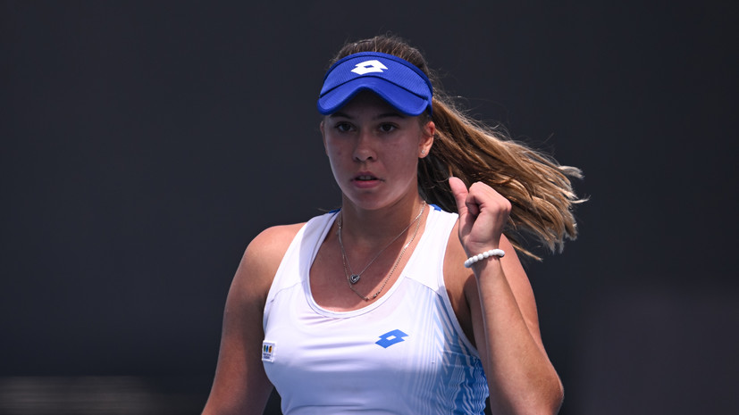 Тупицына вышла в финал юниорского Australian Open 2026