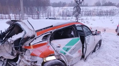 В Татарстане проводят проверку по факту столкновения поезда с авто