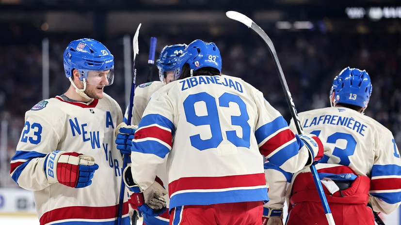 Шайба и передача Гаврикова не помогли «Рейнджерс» победить «Питтсбург» в НХЛ