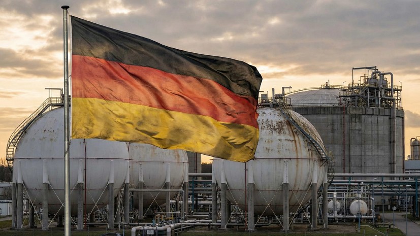 Bild: газохранилища ФРГ оказались заполнены менее чем на 34%