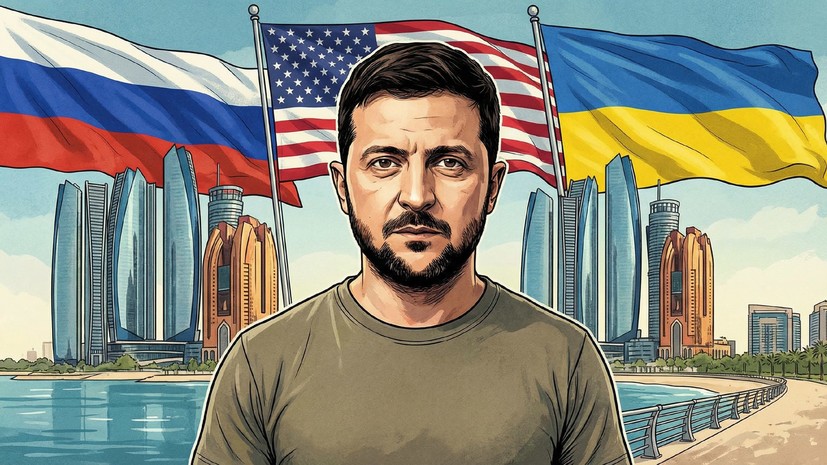 Зеленский сообщил о новых переговорах по Украине в Абу-Даби 4 и 5 февраля