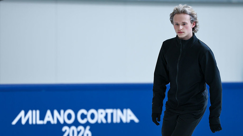 Малинин провёл тренировку перед Олимпиадой в коньках со шнурками, как у Овечкина