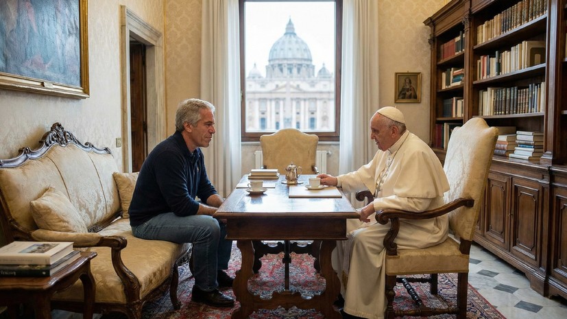 В файлах Эпштейна нашли письмо о том, что он жил в Ватикане с Папой Римским