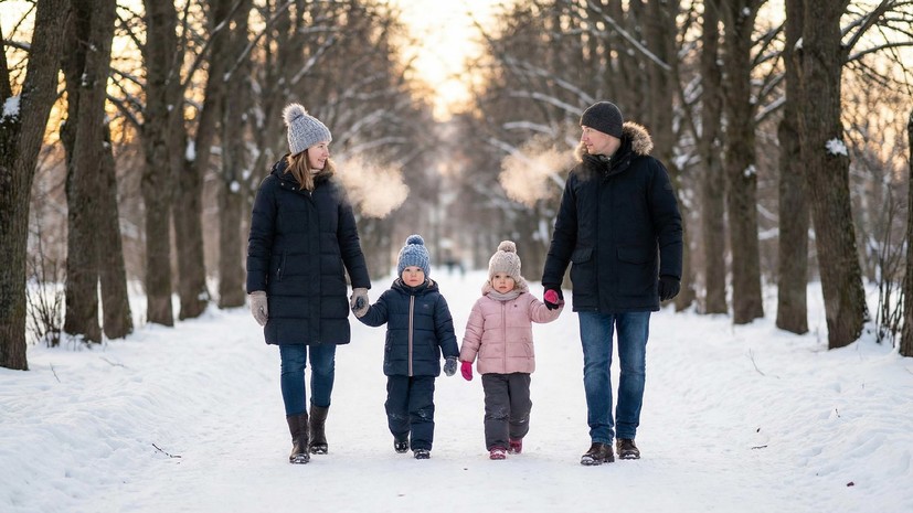 Педиатр Арбузова дала советы по прогулкам с детьми в мороз