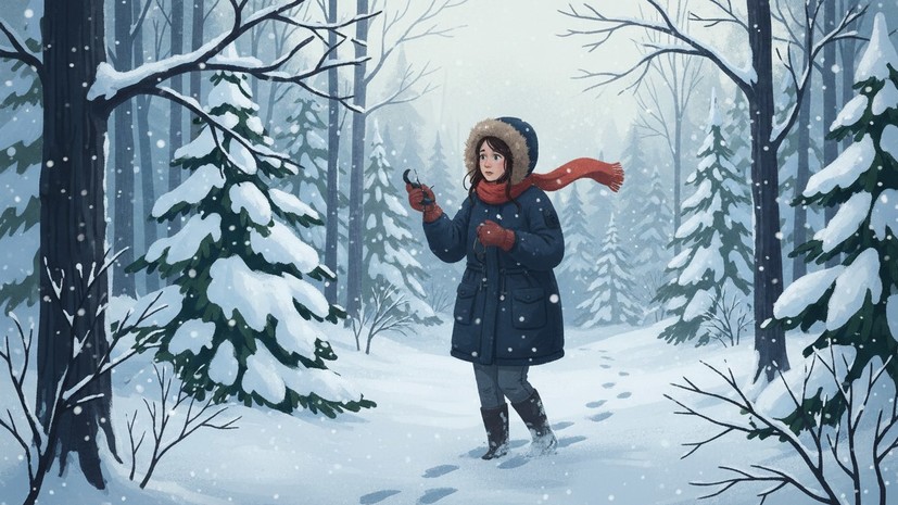 Спасатель Дударев дал советы потерявшимся в зимнем лесу