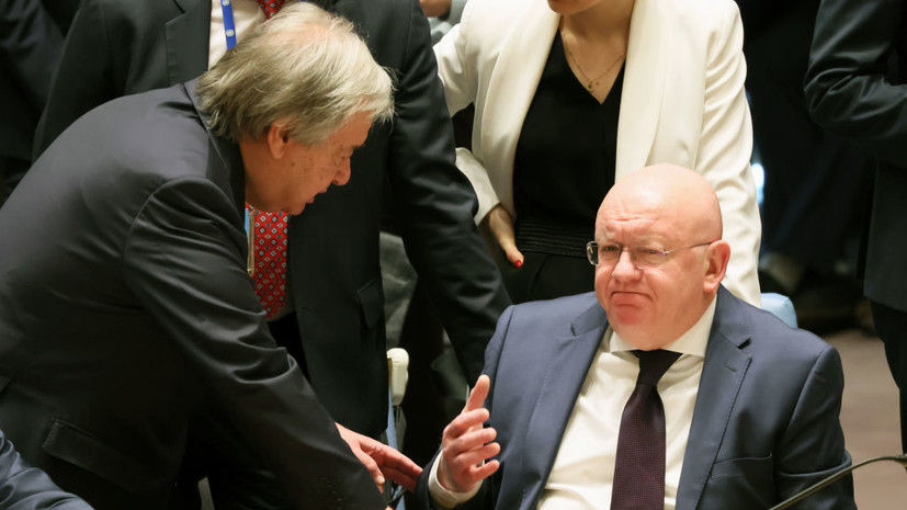 Небензя 3 февраля провёл встречу с Гутеррешем