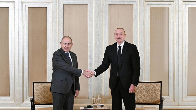 АЗЕРТАДЖ: в Абу-Даби проходит встреча Алиева и Пашиняна