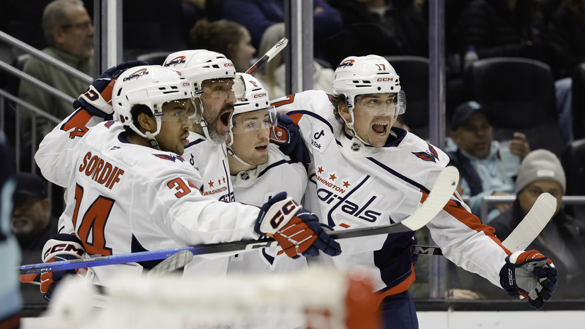 Передача Овечкина помогла «Вашингтону» переиграть «Нэшвилл» в НХЛ