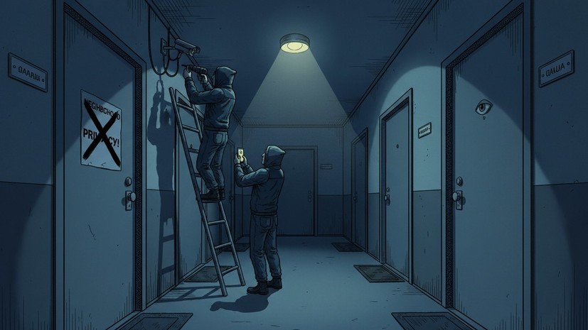 Юрист рассказал о штрафах за установку камер в подъезде без согласия соседей