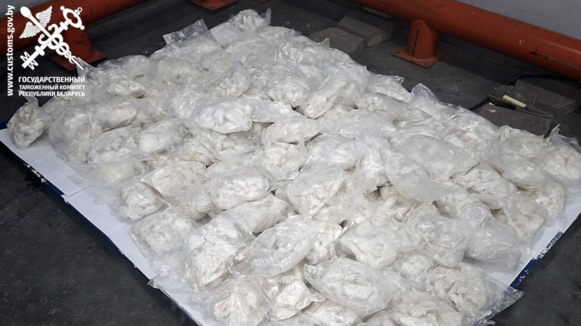 Белорусские таможенники изъяли 154 кг психотропов на $10 млн