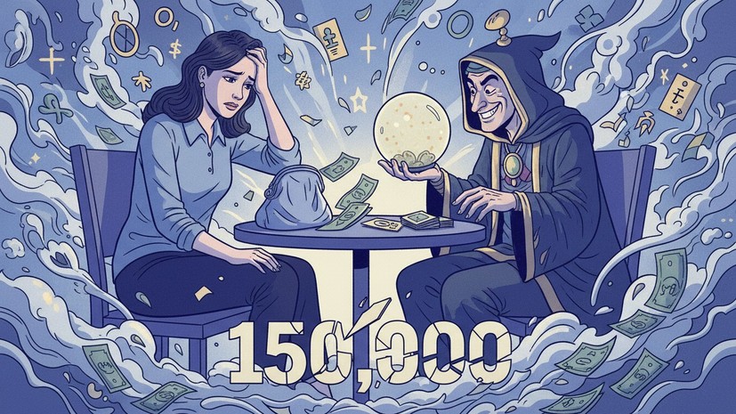 Жительница Самарской области лишилась 150 тысяч рублей из-за «гадалки»