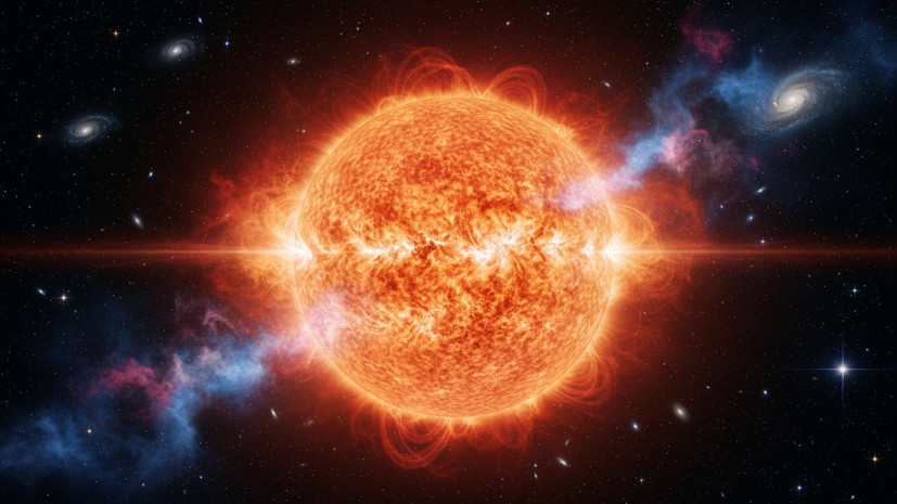 ИКИ РАН: на Солнце обнаружена группа пятен с аномальной активностью