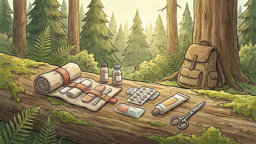 Эксперт по выживанию Халилов пояснил, какие лекарства стоит брать в лесной поход