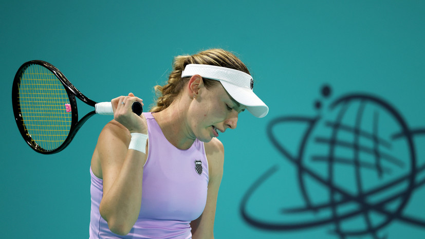 Александрова проиграла 101-й ракетке мира в финале турнира WTA в Абу-Даби