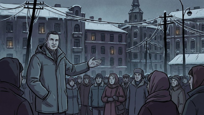 Кличко предупредил киевлян о тяжёлых днях из-за морозов и отключений