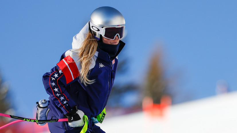Вонн эвакуировали на вертолёте после серьёзного падения в скоростном спуске на ОИ