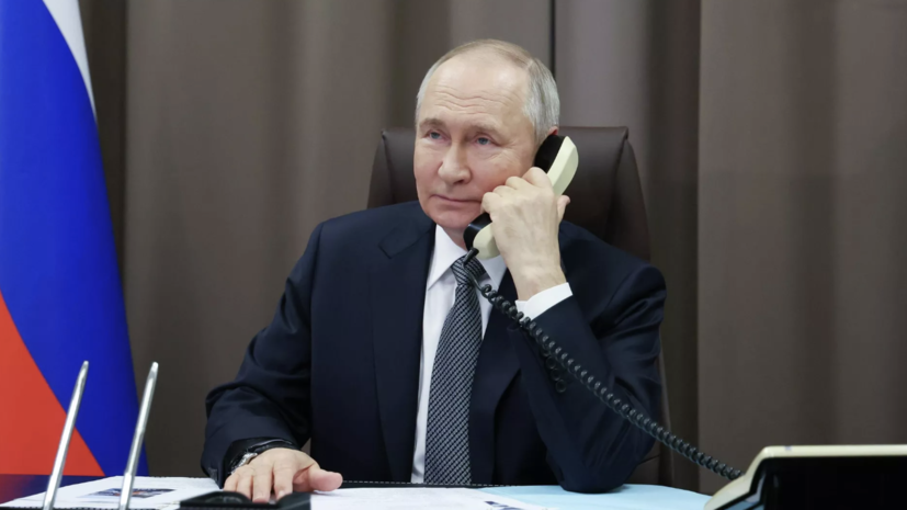 Путин и Лукашенко провели телефонный разговор