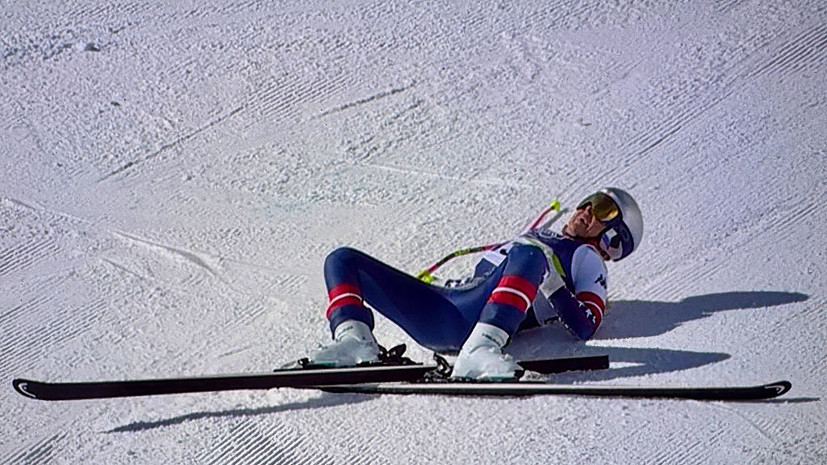Горнолыжница Вонн получила перелом ноги при падении на Олимпиаде
