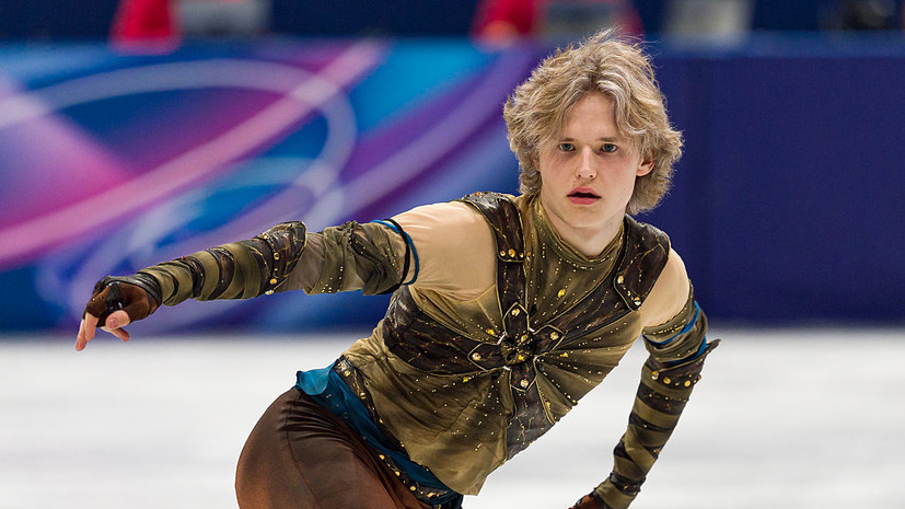 Малинин с ошибкой выиграл произвольную программу в командном турнире на ОИ-26