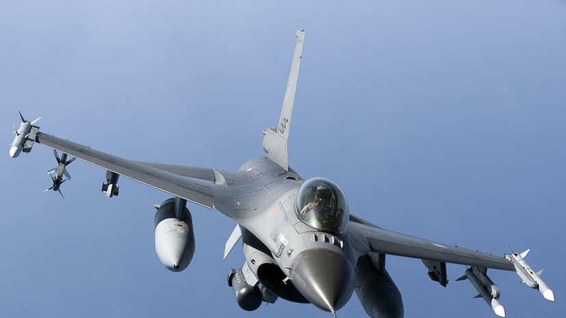 ВХ: на попавшей под удар авиабазе под Киевом размещались звенья F-16AM