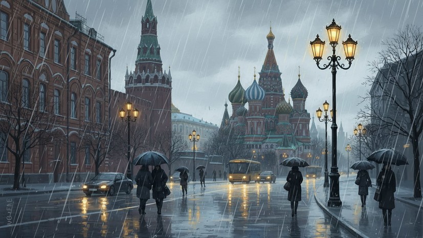 Синоптик Позднякова: 13 февраля в Москве ожидается до +3 °С и осадки