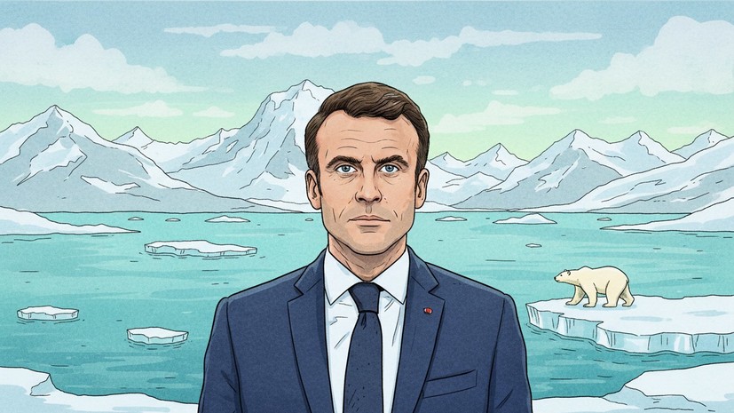 Макрон заявил, что кризис вокруг Гренландии ещё не закончился