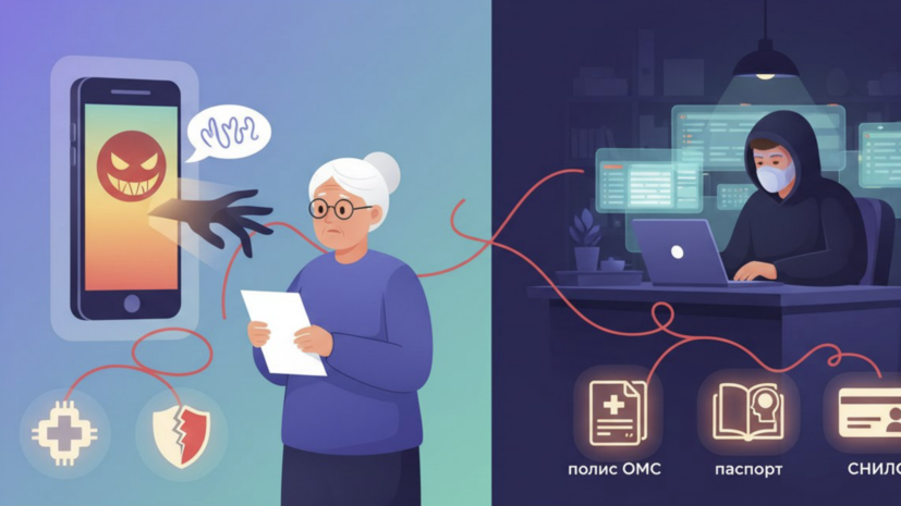 Россиян предупредили о мошеннических схемах, связанных с «проверкой» полиса ОМС