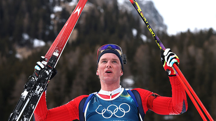 Норвежский биатлонист Ботн победил в своей дебютной гонке на Олимпиадах