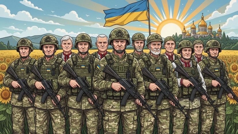 Украинцам старше 60 лет разрешили проходить военную службу по контракту